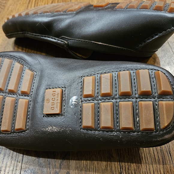 Gucci Men's Brown Guccisima Loafers - Picture 9 of 12